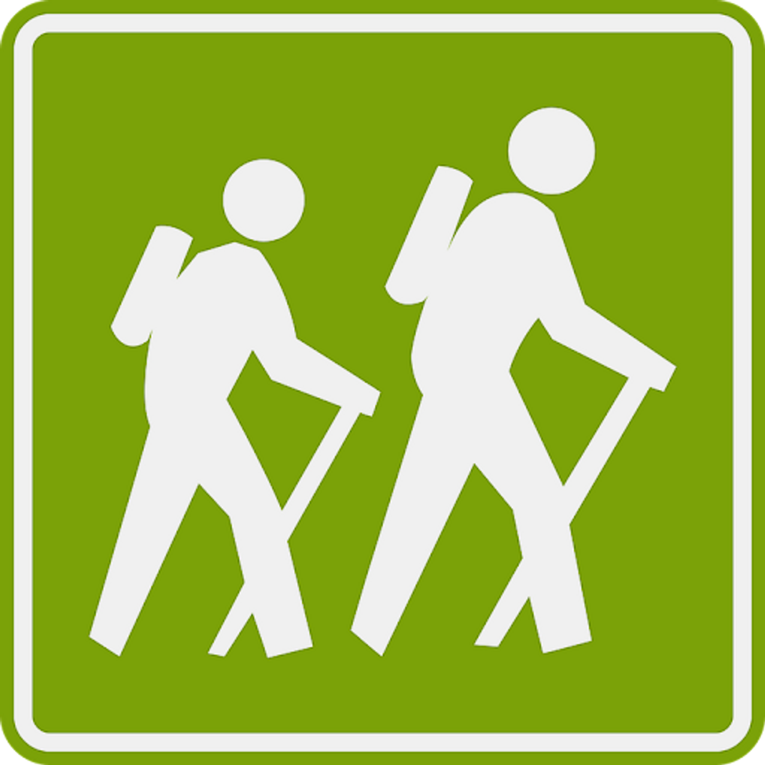 Pictogramme randonnée pédestre